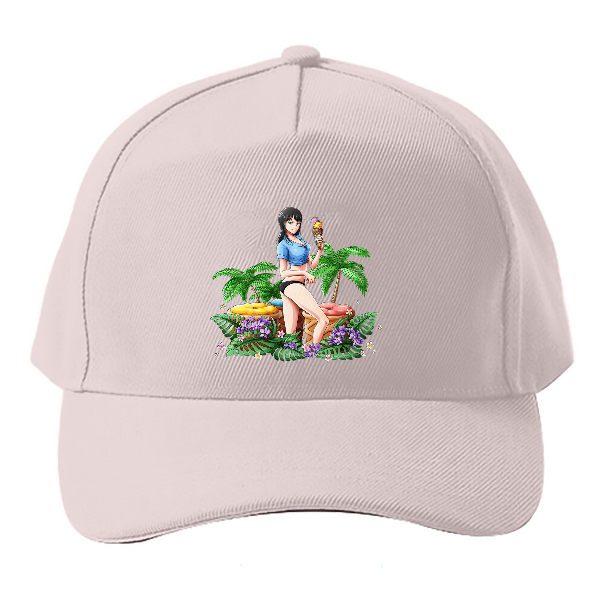 （画像用） ワンピース ニコ・ロビン ONE PIECE Nico Robin ベースボールキャップ 綿100％ 男女兼用 帽子 スポーツ